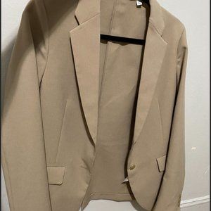 Uniqlo Tan Blazer